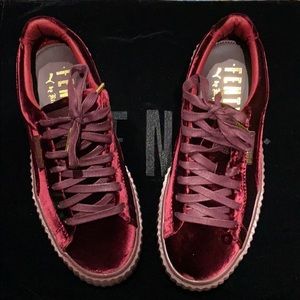 Puma creeper velvet by Fenty